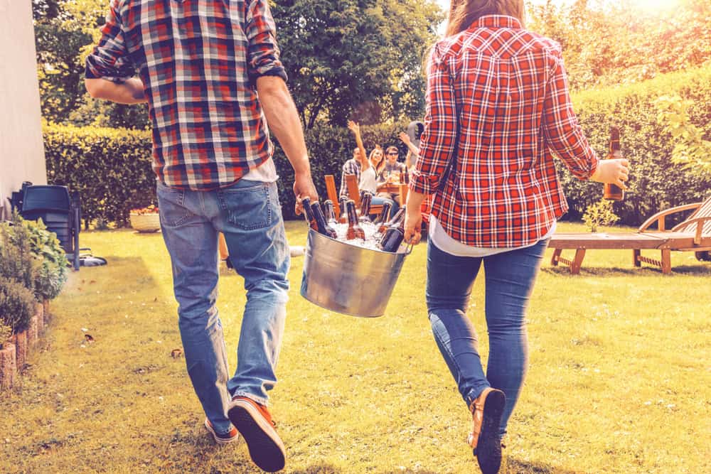 how to prepare your garden for parties