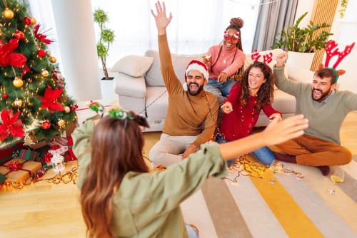 Christmas evening games