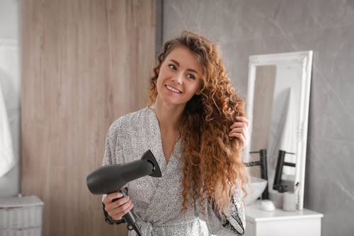 hair dryer cool button