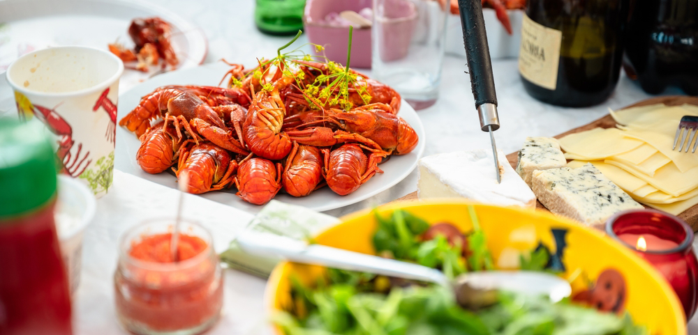 BBQ crayfish