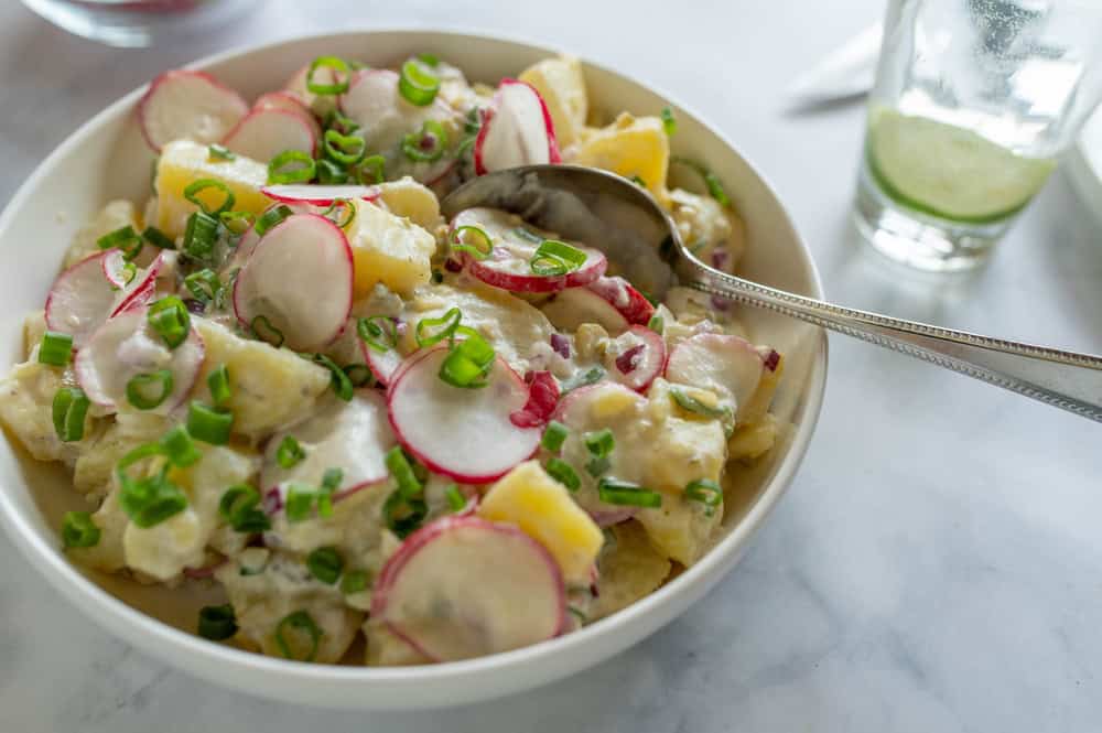 jersey royal potato salad recipe